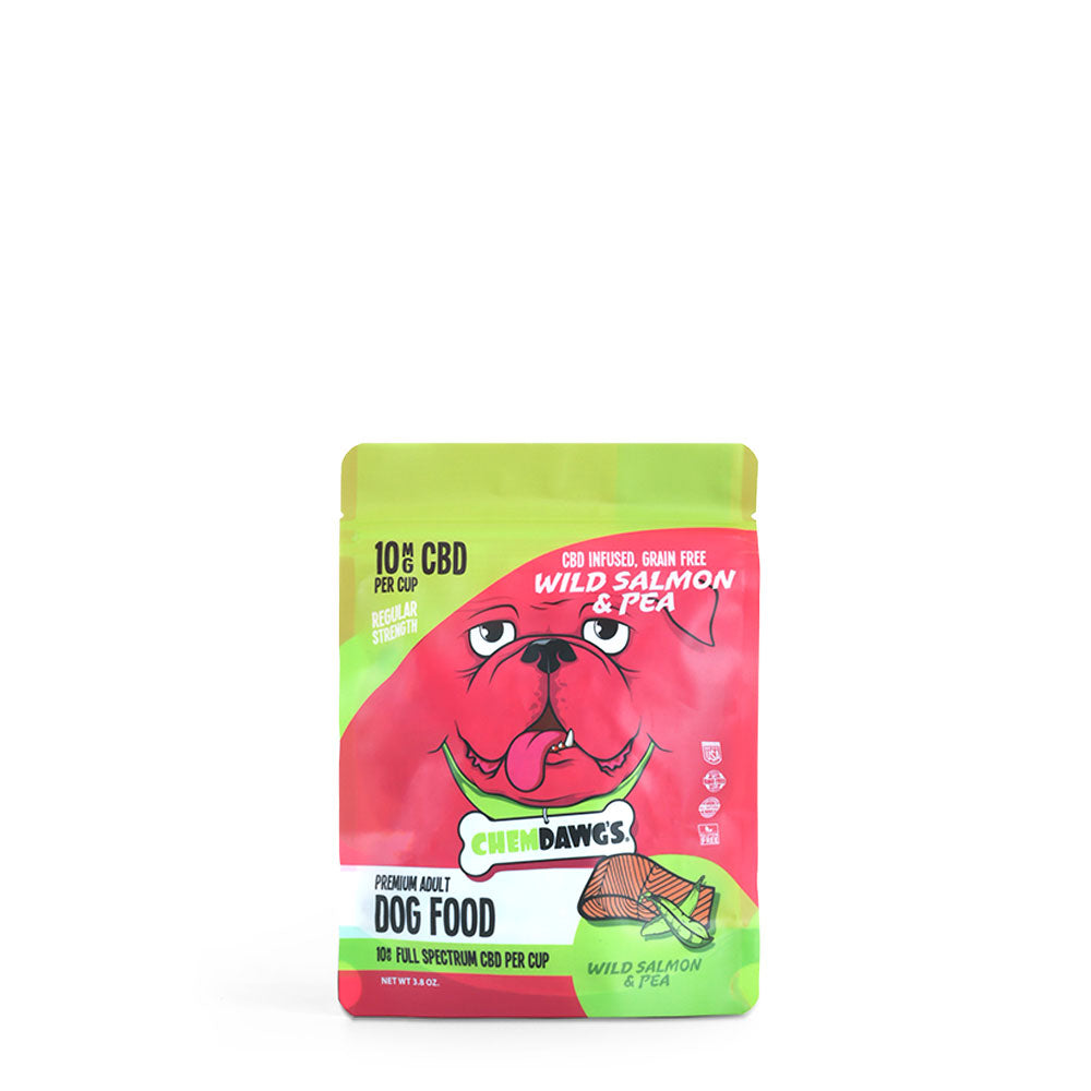 Wild salmon dog outlet food